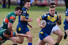 Connor Robinson breaks away to score for Doncaster. Picture: Howard Roe/AHPIX.com