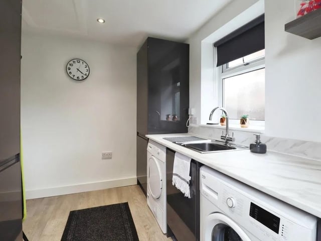 The handy utility room.
