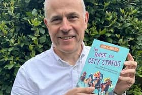 Jim Carley has penned a book about Doncaster's successful bid for city status.