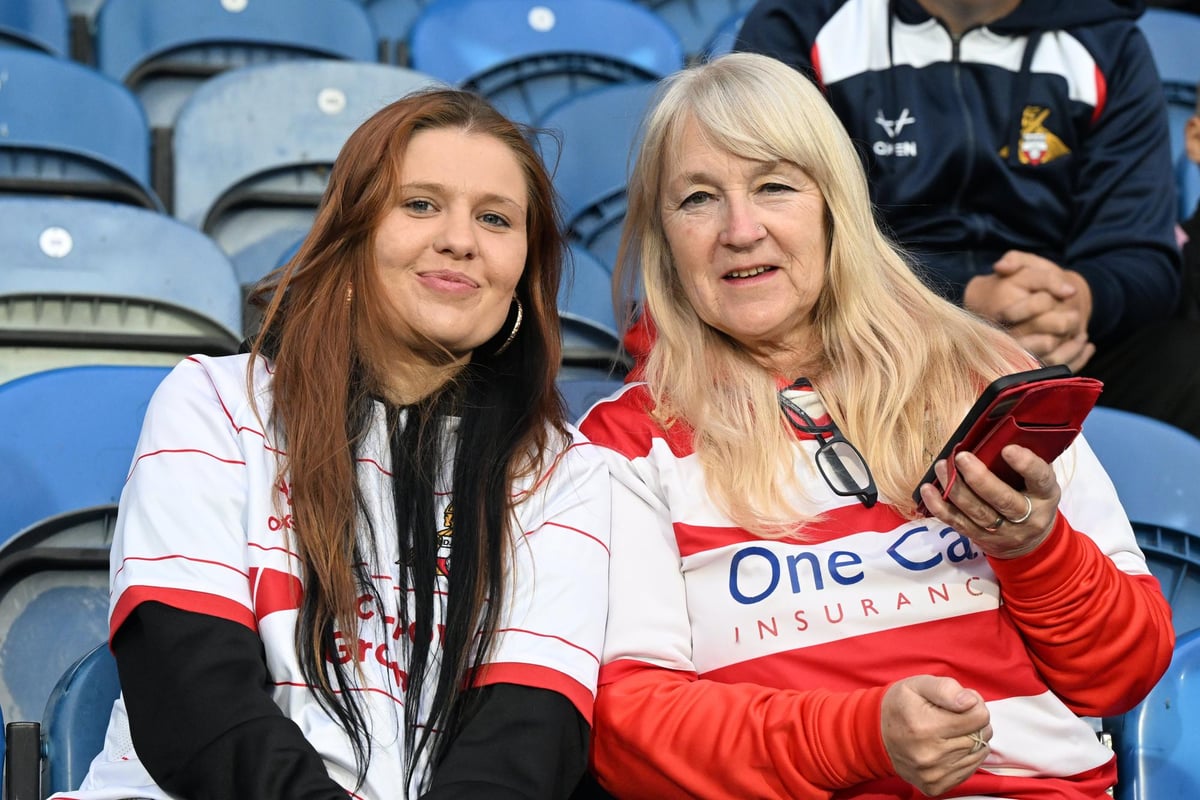 Can you spot a Doncaster Rovers fan in Huddersfield Town gallery?