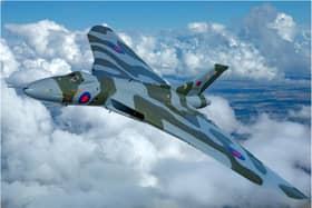 Doncaster's iconic Vulcan bomber.
