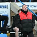 Grant McCann takes Rovers to Barrow on Wednesday night.
