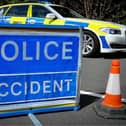 The collision involved three vehicles.