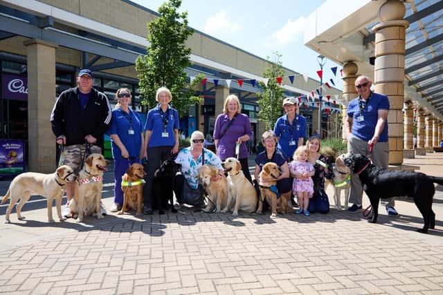 Lakeside have raised £5,000 to sponsor a puppy.