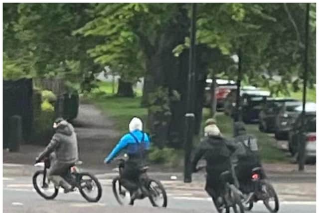 Police compared the bike gang to 1980s movie The Goonies.