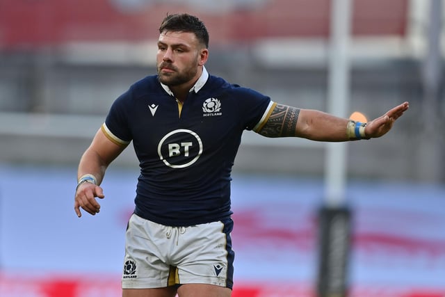 Prop, Edinburgh Rugby. Date of birth: 24/08/92. Height: 1.83m.Scotland Debut: 2016. Place of birth: Melrose. Weight: 113kg