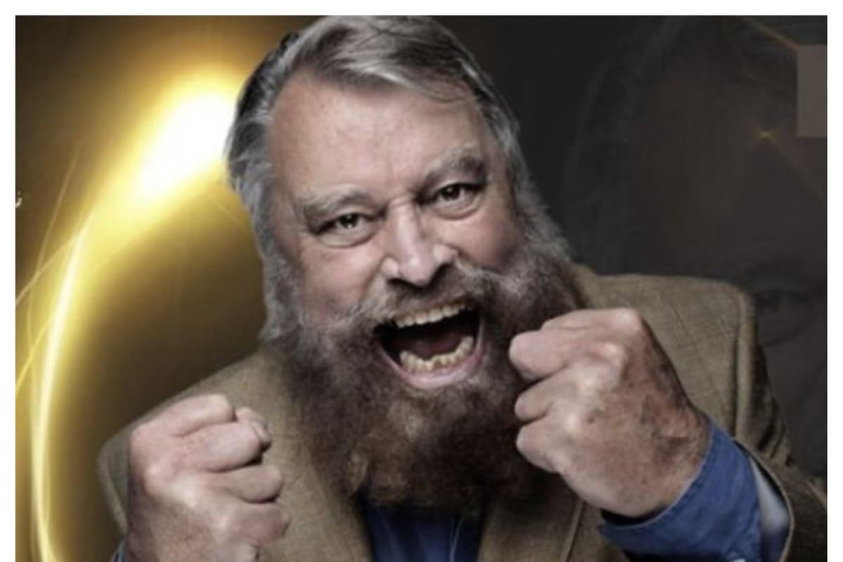 Heimkehrkonzert: Schauspieler Brian Blessed mit seiner kraftvollen Stimme ...
