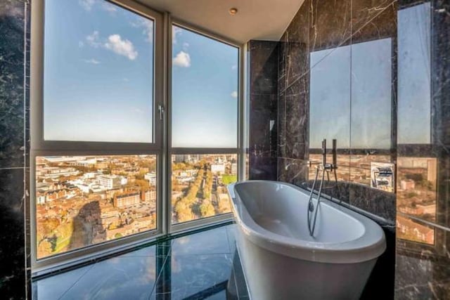 Both bedrooms are en-suite and the large open plan living area opens out onto the private balcony. It is listed by Morris Dibben - 023 9211 9735.