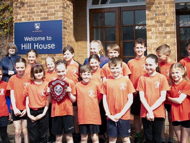 Winners Tickhill Estfield Primary School with the Chris Keyworth Shield.