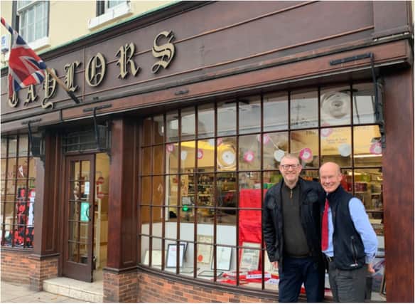 Steve Leach, Nisa Sales Director and Chris Taylor, director of Taylor's of Tickhill.