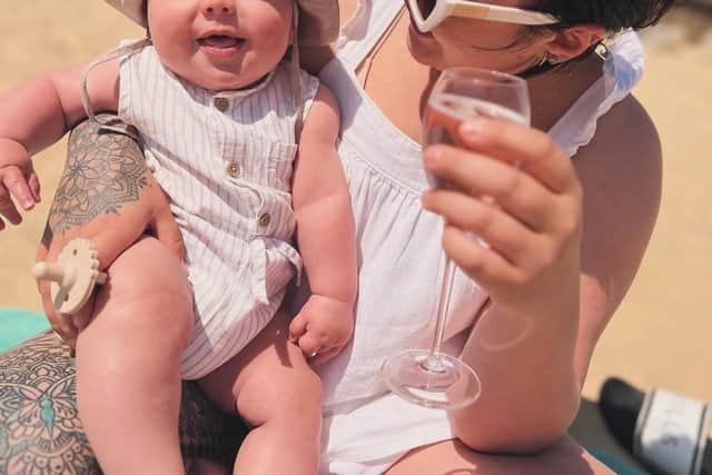 Samantha and Nova in happier times.