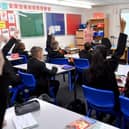 Pupils in the classroom . Picture: Anthony Devlin/Getty Images