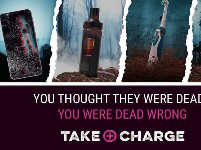 Dead ‘zombie’ batteries can wreak havoc if they are thrown away with other waste and recycling.