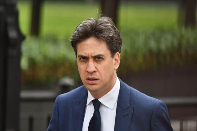 Doncaster MP Ed Miliband received a £38k advance for a book on ‘how to fix our world’ (Photo: BEN STANSALL/AFP via Getty Images)