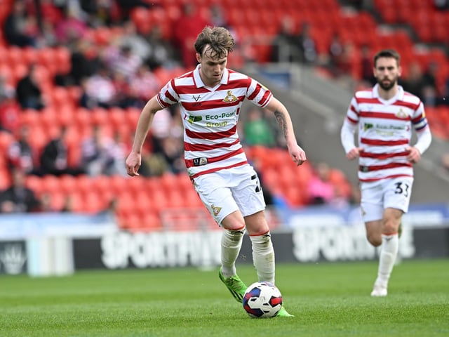 Was taken down in the box for Doncaster's penalty, just four minutes after coming on. Definitely had the desired impact off the bench,