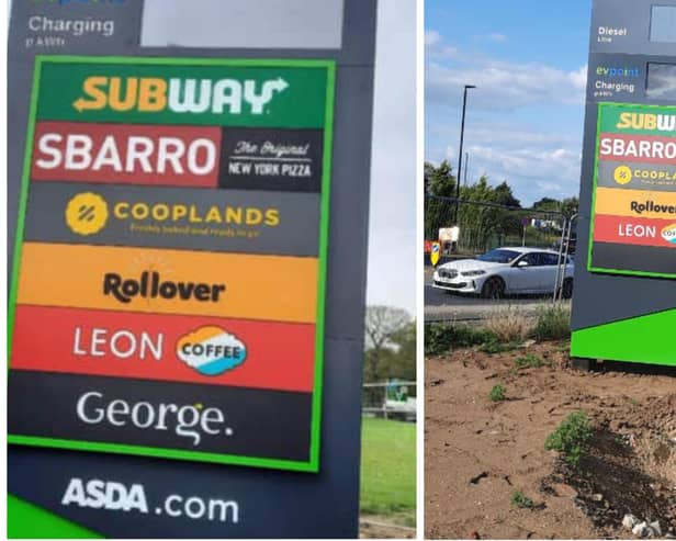 Asda branding has been removed from the new store.