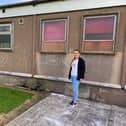 Joanne Griffiths outside the Mexborough community centre