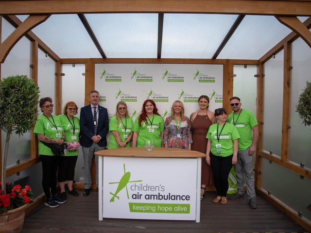 The Children's Air Ambulance team