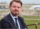 Chris Harcombe has stood down from his role as MD of Doncaster Sheffield Airport.