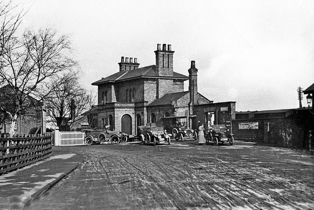 Bawtry Railway Station in the early 1900s