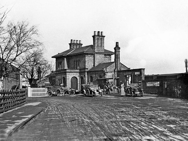 Bawtry Railway Station in the early 1900s