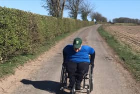 Fraser is well on his way towards his £1,000 fundraising target.