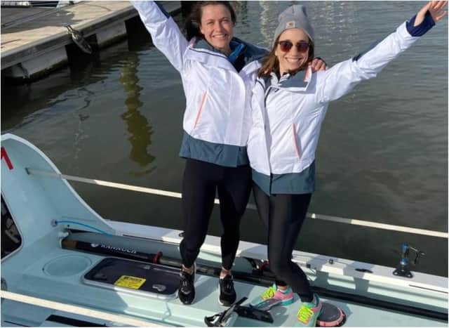 Charlotte and Jessica are to row across the Atlantic Ocean this winter.