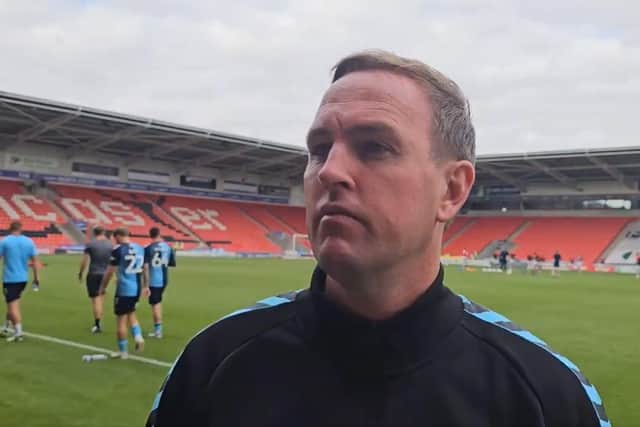 Wycombe boss Mike Dodds