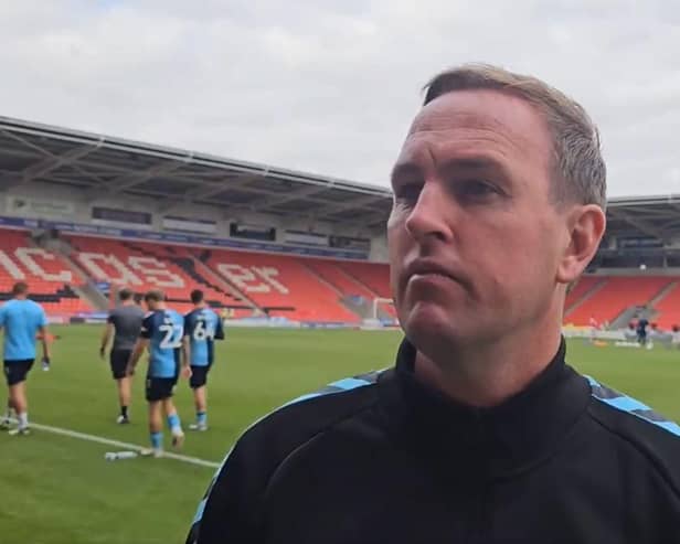 Wycombe boss Mike Dodds