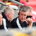 Rovers' assistant manager Cliff Byrne