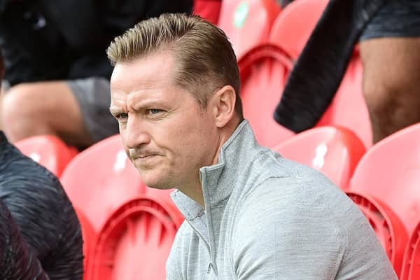 Doncaster Rovers manager Gary McSheffrey.
