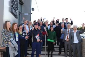 £16.8 million hospital suite launched with charity RRT serving BBQ meals.