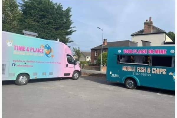 Generous mobile fish and chip businesses feeding the homeless for free in Doncaster.