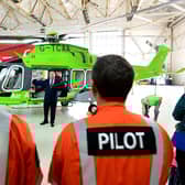 Children’s Air Ambulance charity as it unveils its new airbase and new helicopter stationed at Doncaster Sheffield Airport.
CEO of the Children's Air Ambulance Andy Williams.
14th September 2018.
