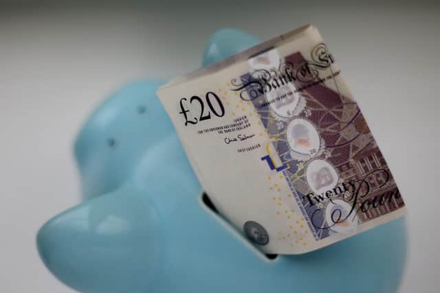 Households in South Yorkshire unable to put money aside into savings.