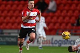 Doncaster Rovers' loanee Billy Waters is hoping to win his second league start against Stockport. (Pic: Howard Roe/AHPIX LTD).