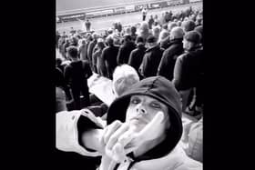 Yungblud was at the Eco Power Stadium to see his beloved Doncaster Rovers record a 3-0 win to go top of League Two. (Photo: Yungblud/Instagram).