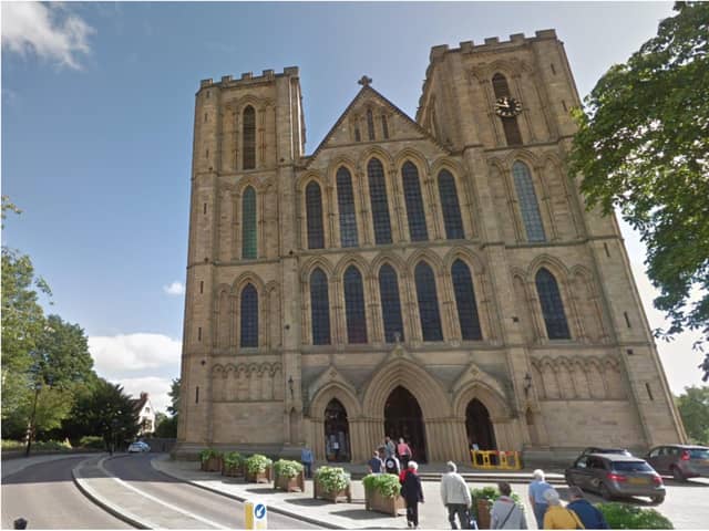 The couple had booked a break in Ripon.