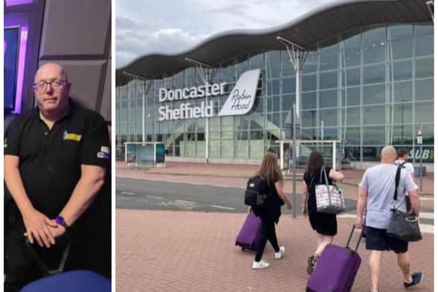 Businessman Mark Chadwick has launched a fresh petition calling for the reinstatement of airspace at Doncaster Sheffield Airport.