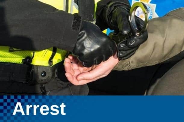 A man has been arrested following an investigation