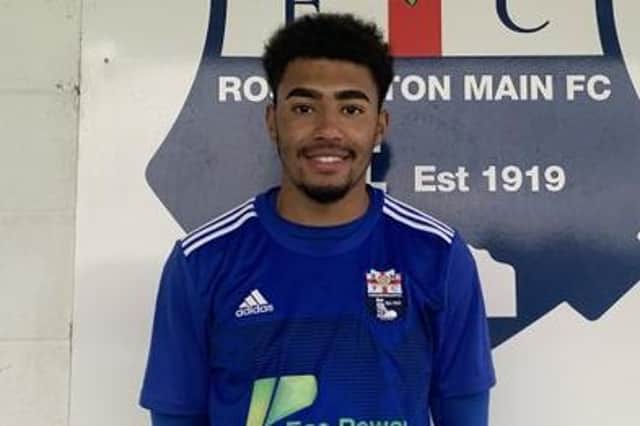 Myron Gibbons. Photo: Rossington Main FC