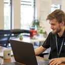 Former Harrison College student Daniel Mannion, who is now working for a leading recruitment firm.