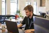Former Harrison College student Daniel Mannion, who is now working for a leading recruitment firm.