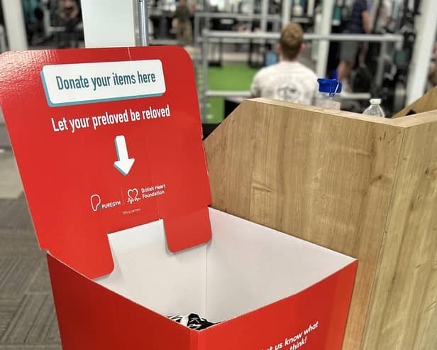 Over 340 donation boxes have been installed in PureGyms across the UK