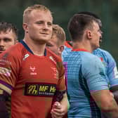 Sam Hudson scored twice for Knights. Photo: John Ashton