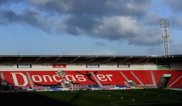 Keepmoat Stadium. Photo by Ross Kinnaird/Getty Images