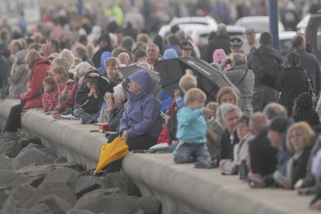 Crowds pictured watching the tall ships leave Hartlepool in 2010. Did you go to see them?