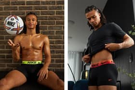 Manchester City and Netherlands national football sensation Nathan Aké stars in the new Nike Underwear Spring/Summer 2023 campaign. Photo credit: Nike Underwear