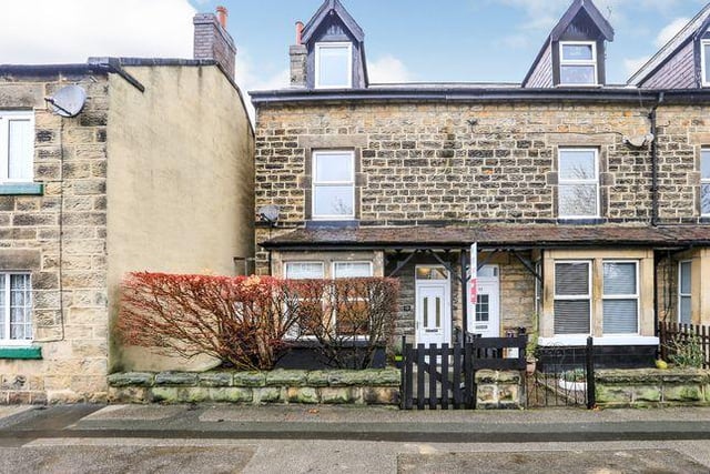 Four-bedroom, end terrace on Bilton Lane, Harrogate - offers of more than £240,000.