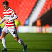 Max Woltman in action for Doncaster Rovers.